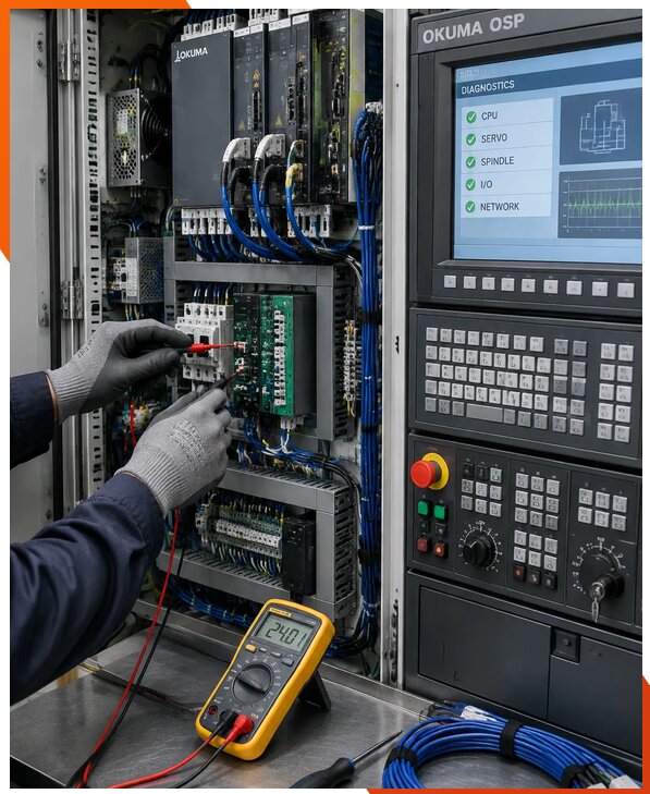 Ремонт систем ЧПУ Okuma OSP в Дальнегорске
